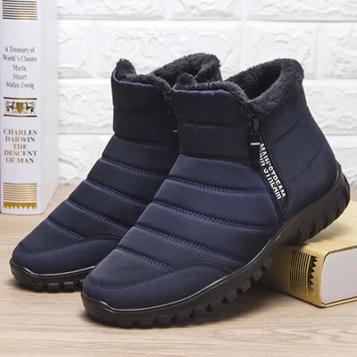 Waterproof Warm Cotton Zipper Snow Ankle Boots