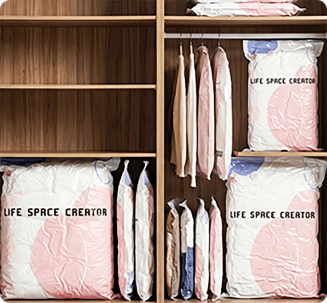 After closet storage