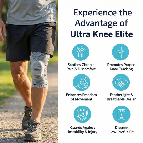 Sofortige Linderung von Knieschmerzen ohne Operation oder Spritzen mit dem Limitless Knee Pro™