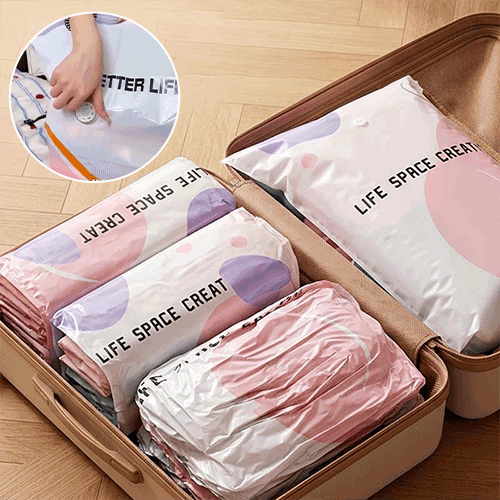 No-Pump 3D Vacuum Storage Bags demo